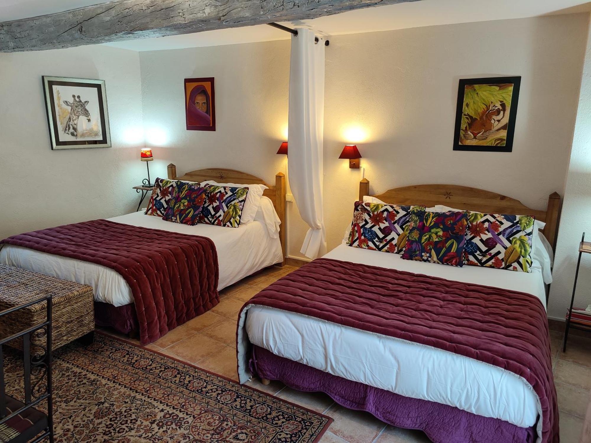 Bed and Breakfast Mas Peu Del Causse Thuir Habitación foto
